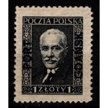 1933 - Polsk post i Danzig - AFA 22 - Frimærke - ustemplet.